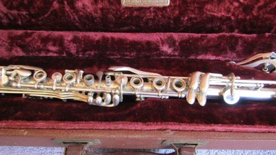 Vintage Beacon Metal Clarinet Museum quality!