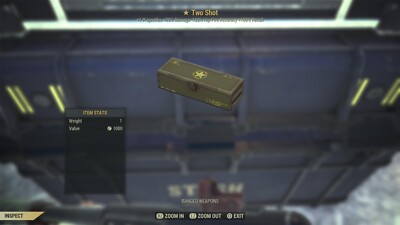 Fallout 76 New Two Shot Box Mod (PS4/PS5)