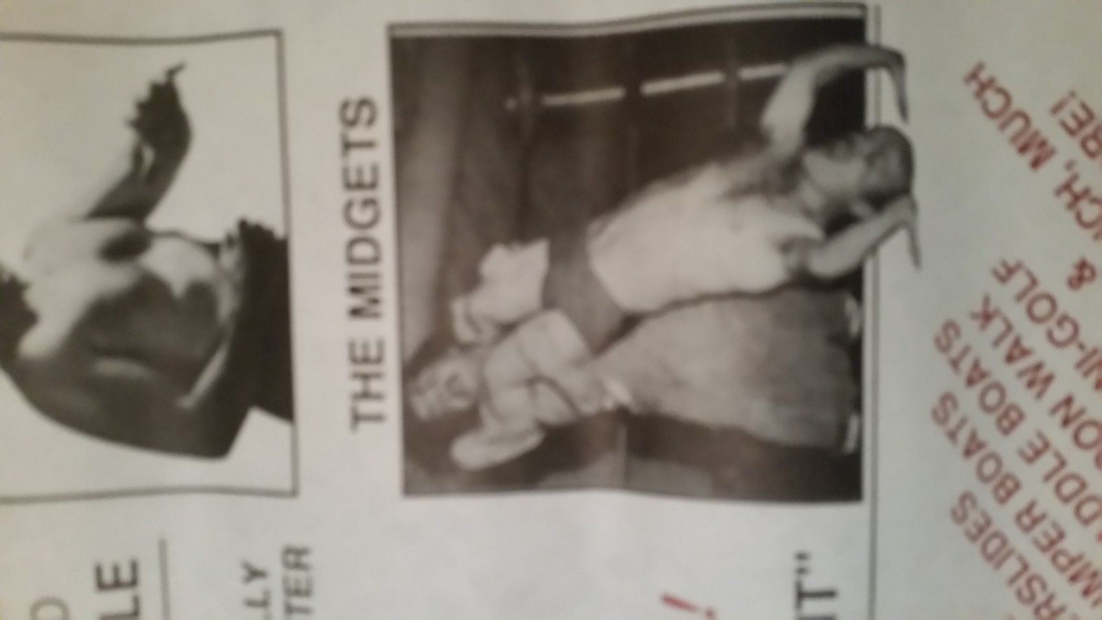 VINTAGE ORIGINAL WRESTLING PROMO POSTER BOBO BRAZIL & MORE!