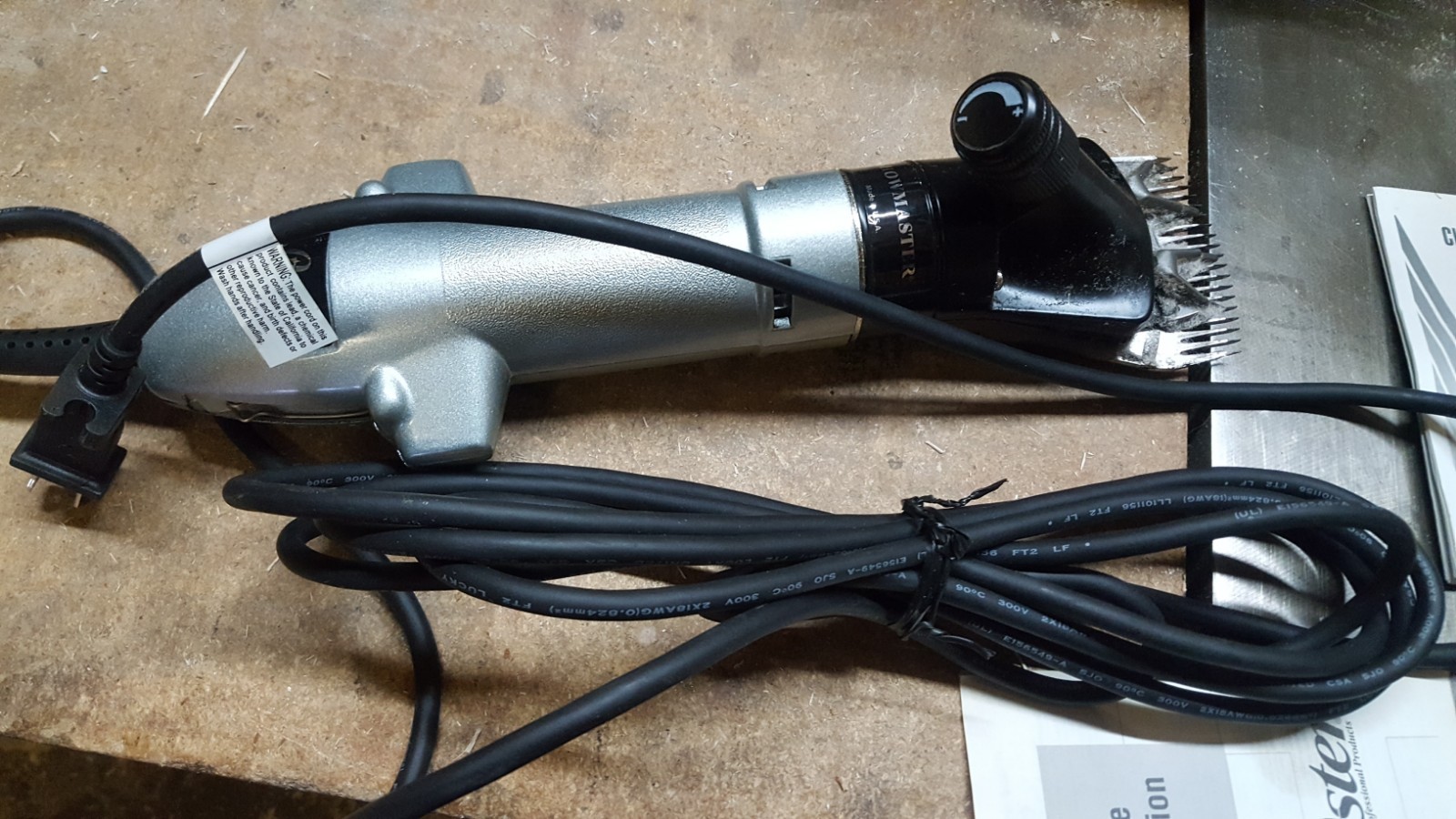 Oster Showmaster Sheep Shearing Animal Cattle Clipper Variable Speed Show Master