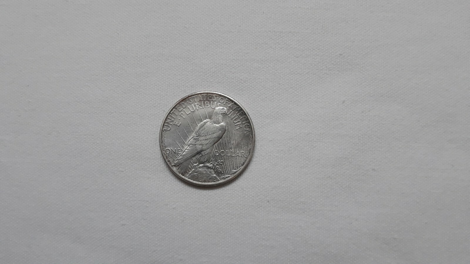 1934 D  Small D Mint Mark US Peace Silver Dollar