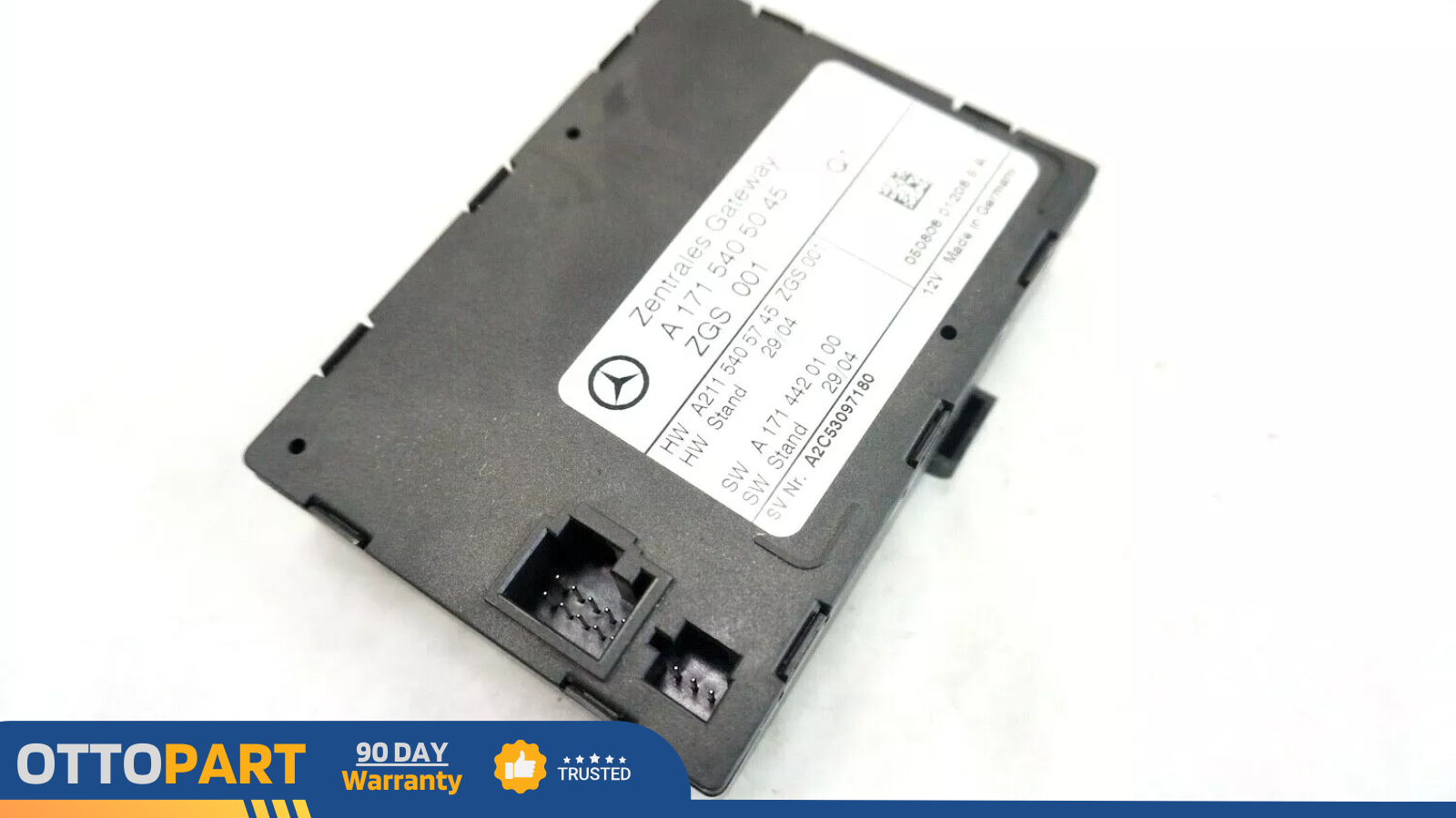 05-11 Mercedes R171 SLK280 SLK350 Central Gateway Control Module 1715405045 OEM