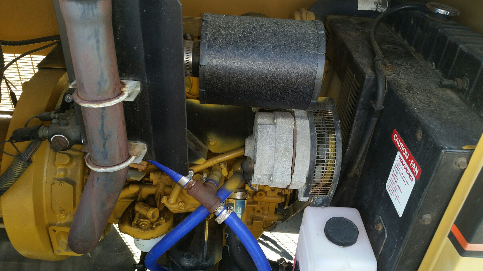 Olympian 17.5KW 3-phase Diesel Generator with transfer switch