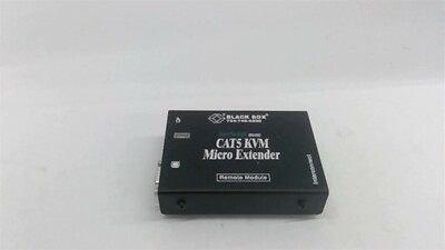 Black Box ACU3009A ServSwitch CAT5 KVM Micro Extender Remote Module 