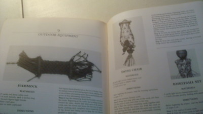 MACRAME Miniatures For Your Dollhouse by Marjorie Ames Rugs Covers Chair Divider