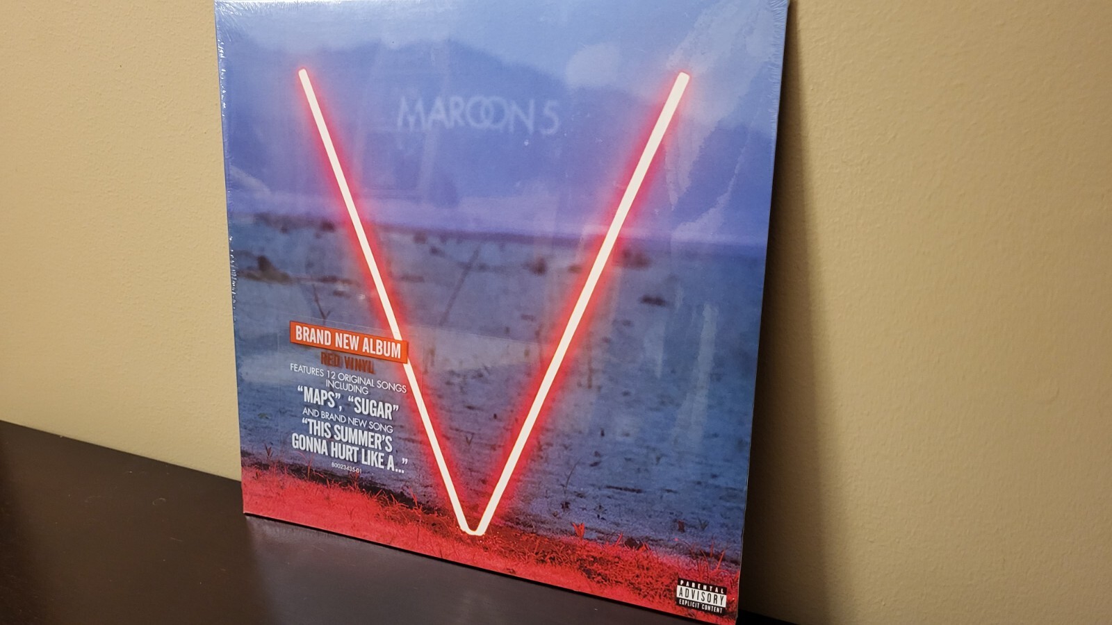 Maroon 5 レコード　5枚　BOX Maroon 5 V Red Vinyl LP 
