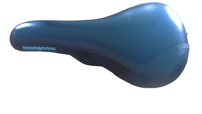 Mongoose Padded Bicycle Seat/Saddle, Black Ladies Bicycle
