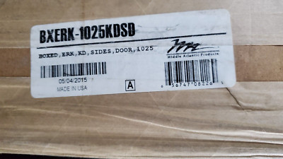 Middle Atlantic BXERK-1025KDSD Side Doors for ERK-1025 Rack