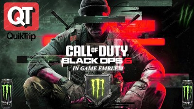 Call of Duty Black Ops 6 - Limited Edition Monster Energy QuikTrip Emblem