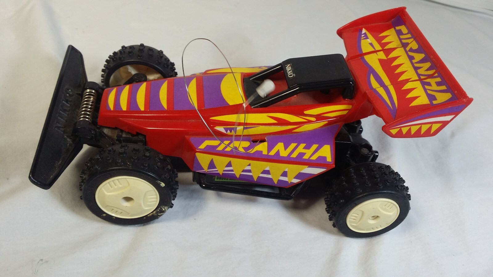 Vintage rare Nikko RC Piranha frame buggy radio shack tyco