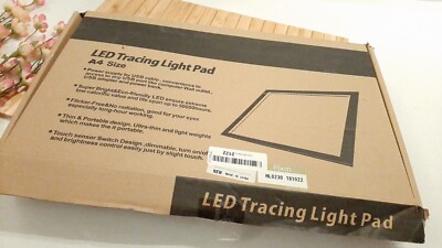 A4 Light Box, LED Art Craft Tracing Light Pad Ultra-Thin USB Power Cable Dimmer