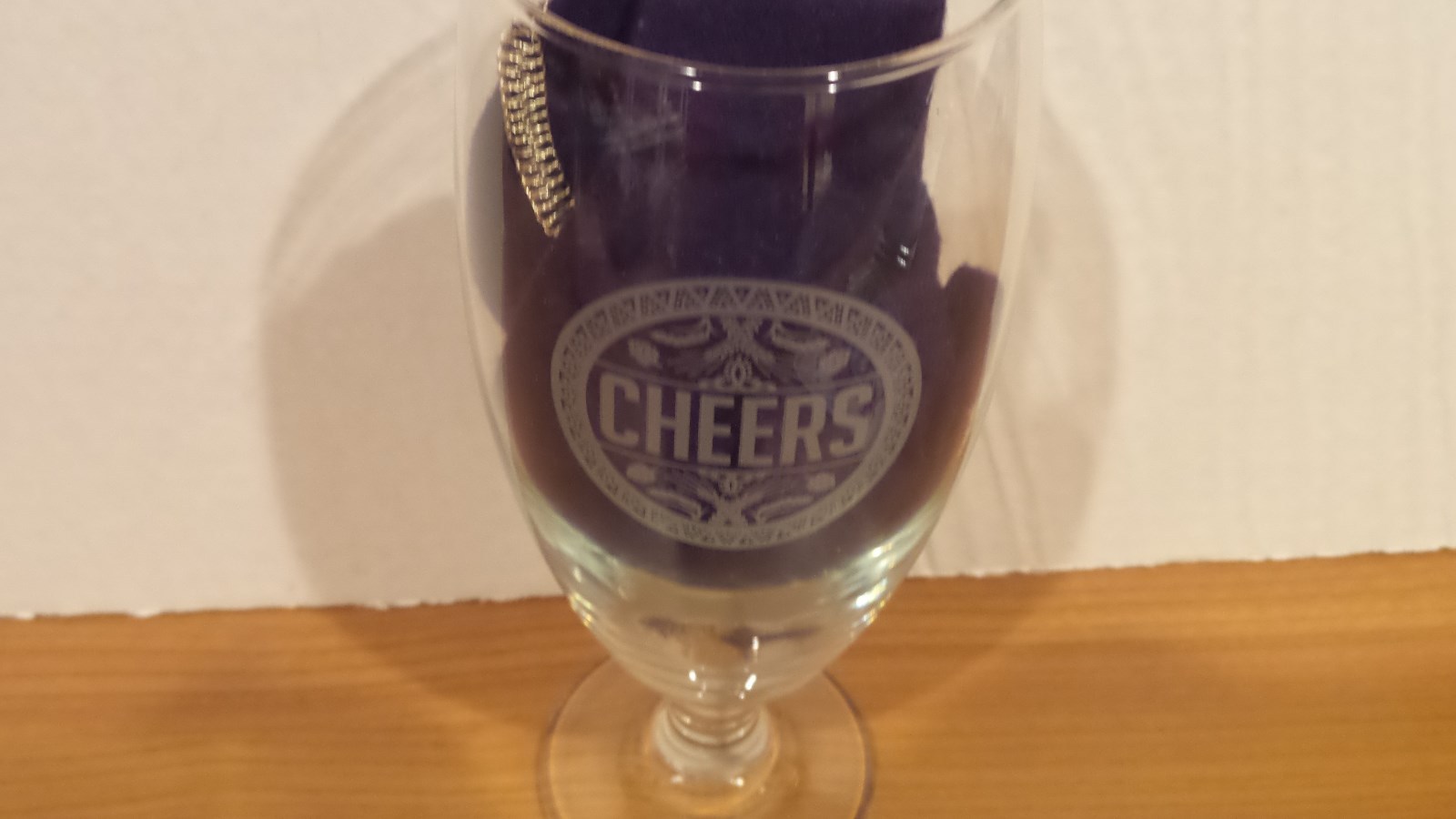 Set of 2 Cheers Beer Glasses
