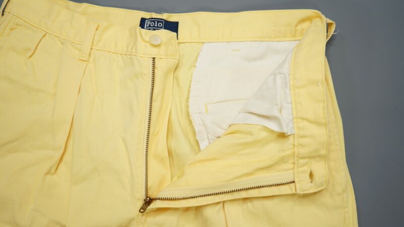 Rare Vintage POLO RALPH LAUREN Zip Fly Chino Pants 90s Made Rare Vintage POLO RALPH LAUREN Zip Fly Chino Pants 90s Made
