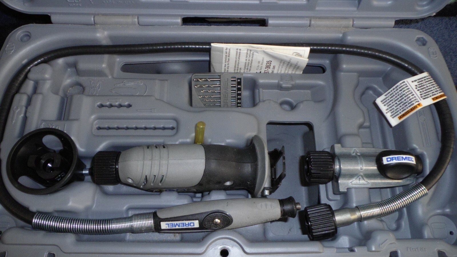 Dremel MS400 Multisaw Jigsaw Rotary Tool Attachment for 400 Series case w/ tool