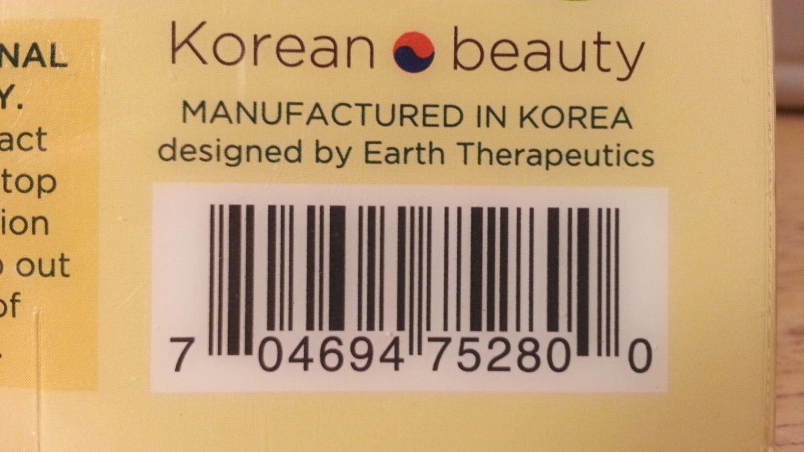 Vitamin E - Facial Sheet Mask - Pack of 5 - Earth Therapeutics - Organic