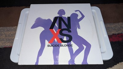 INXS~Suicide Blonde 12'' Single~1990 Vinyl Record