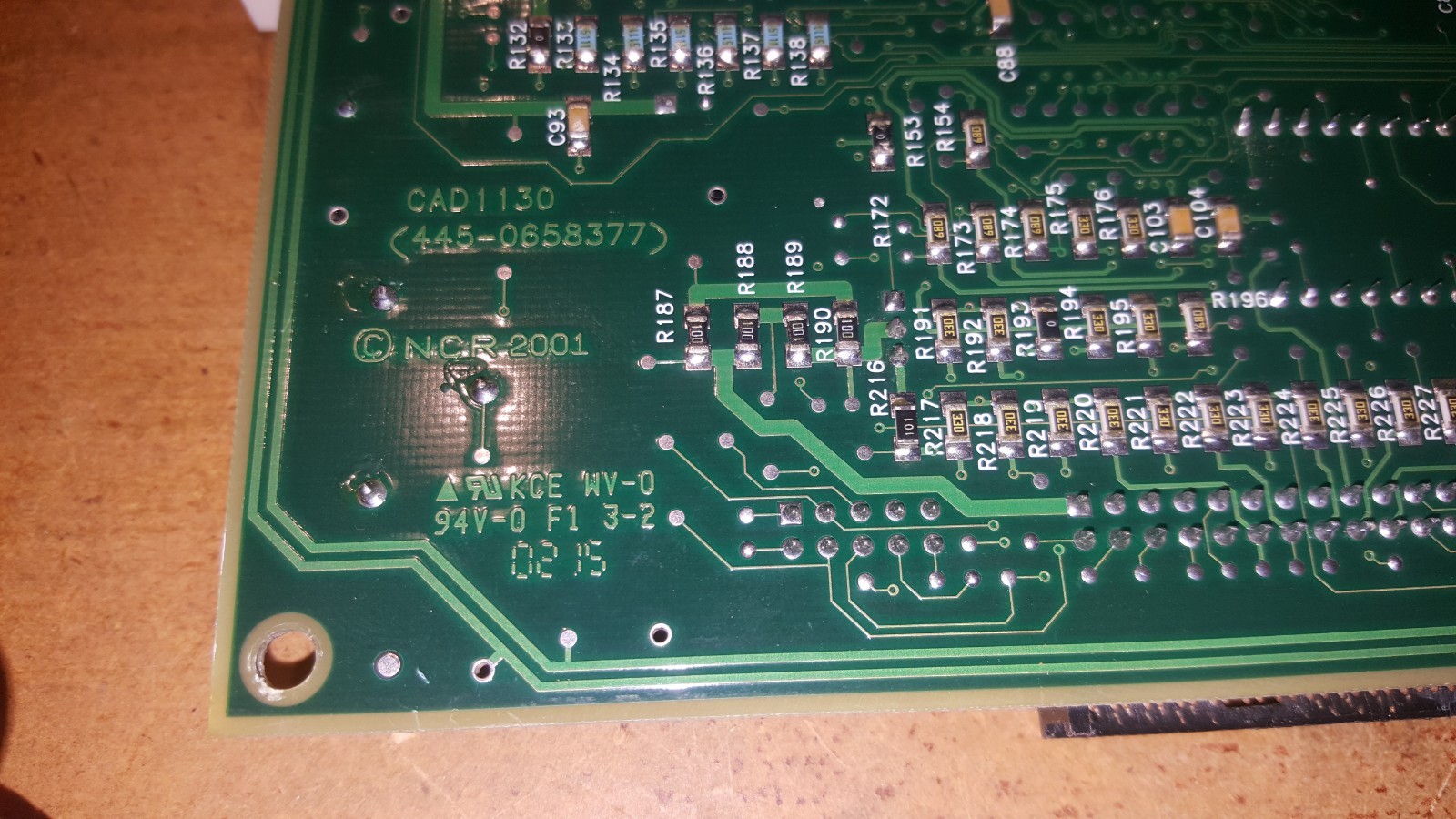 NCR ATM MACHINE DISPENSER CONTROL BOARD UPPER ASSEMBLY P/N: 445-0663791 C