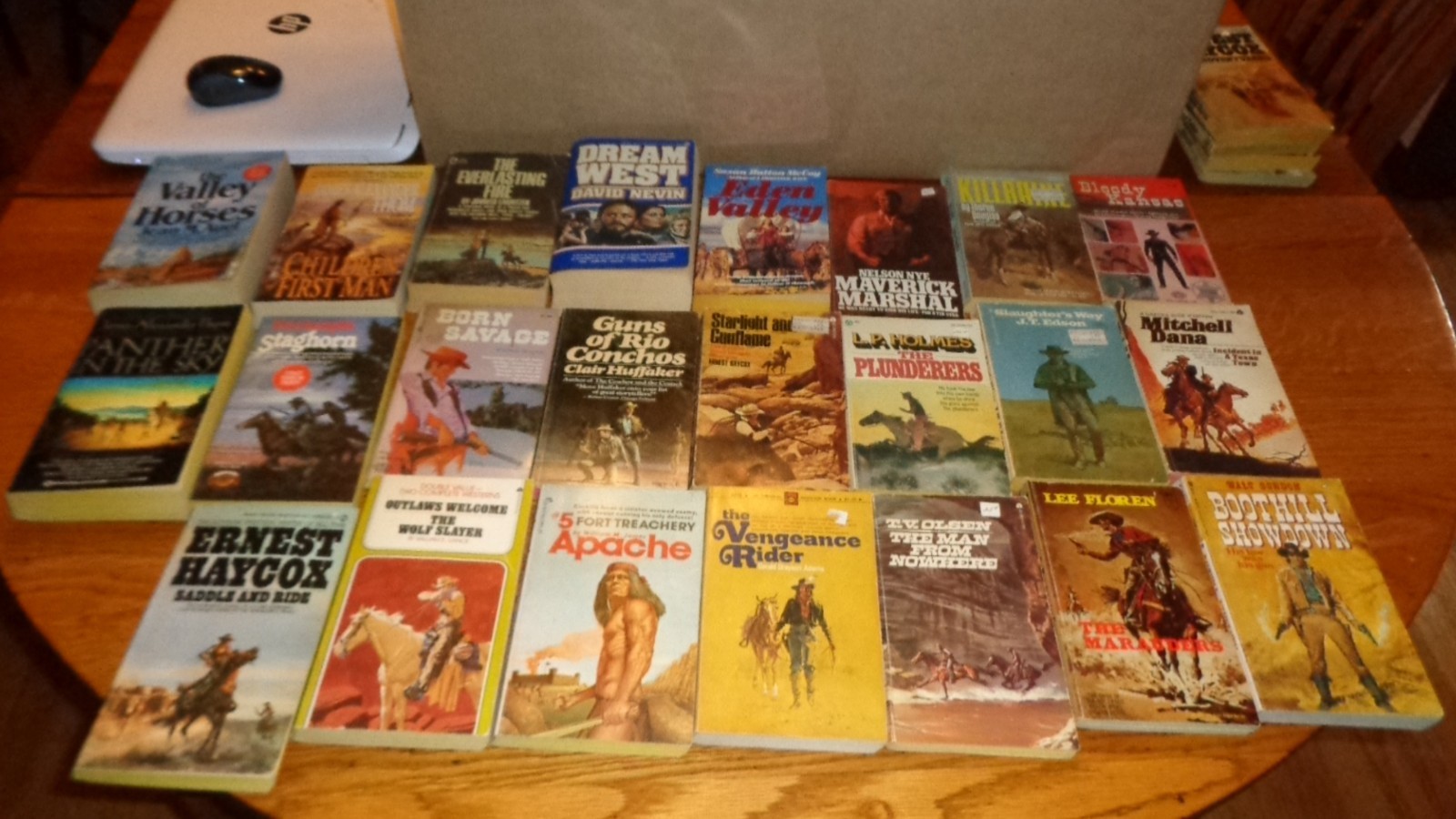 Lot of 90+ Paperback Westerns