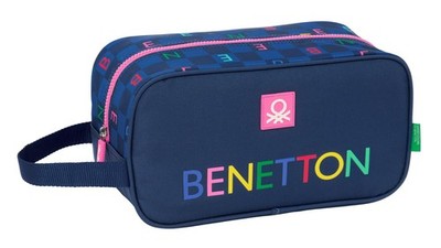 Safta BENETTON DAMERO – Medium Shoe Rack, Multipurpose, Pencil Case, Sport, Extr
