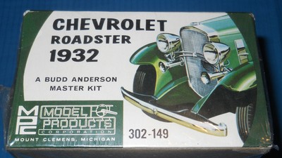 MPC 1932 Chevrolet Roadster-#302 Budd Anderson Master Kit 1/25 Scale Model-FS
