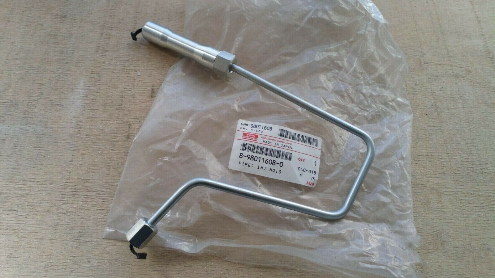 Isuzu Pickup NPR NQR TF 4JJ1 4JK1 4JH1 Injection Pipe #3 Isuzu Pickup NPR NQR TF 4JJ1 4JK1 4JH1 Injection Pipe #3