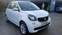 2015 smart forfour 1.0 PASSION 5DR2015 15 REG £20 YEAR ROAD TAX  HATCHBACK Petro