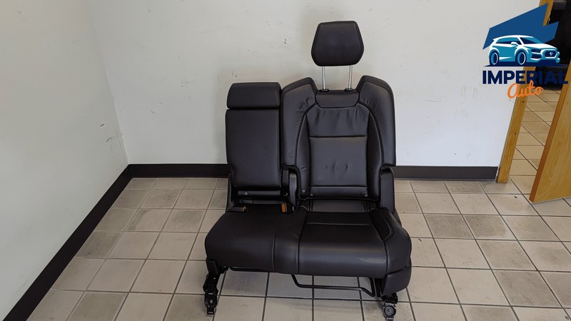 Used 2014-2020 Acura MDX 2 Row Rear Left Driver Side Seat Assembly Black Leather OEM