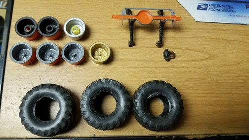 MPC 1970's Dodge Pickup Monster Truck Model Kit parts 