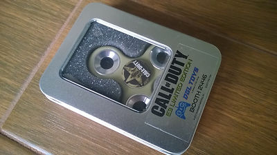 E3 2017 promo-exclusive Limted Edition Call of Duty FIDGET SPINNER cod collector