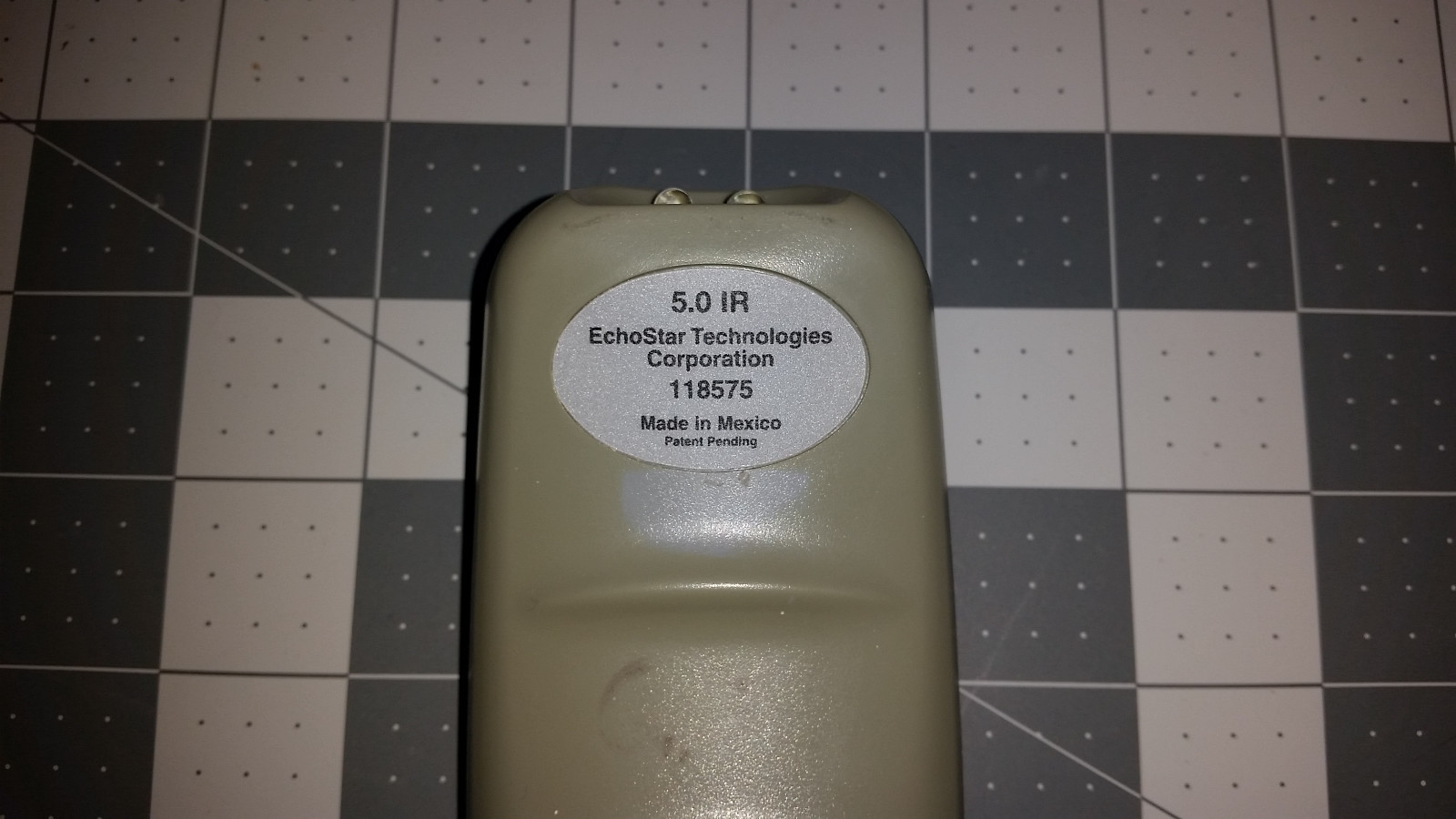 Dish Network Remote Control Echostar 5.0 IR 118575 Tested and Working