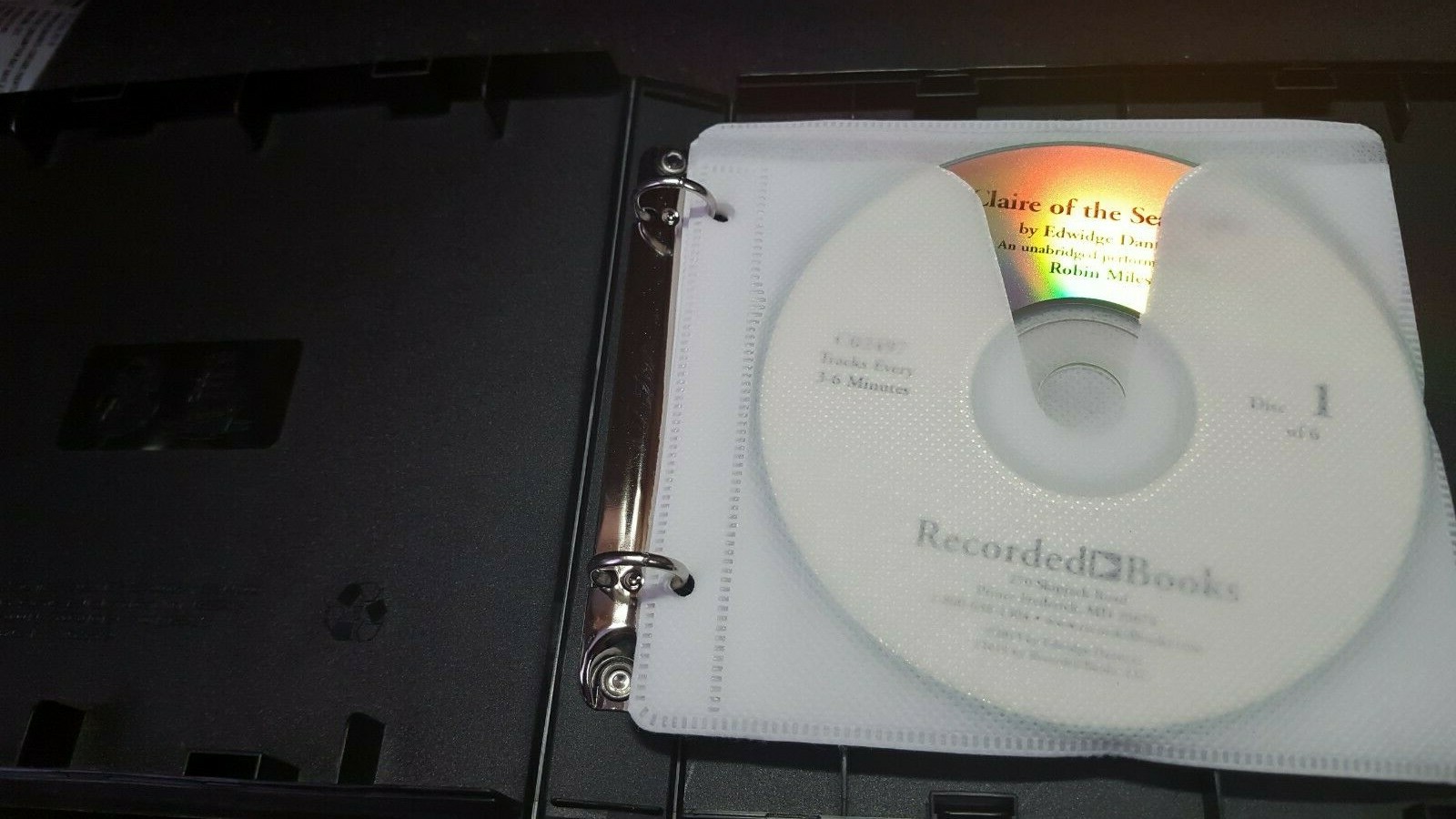 Recorded Books- Claire of the Sea Light By Edwidge Danticat 6 Disc Set