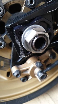Tuerca De Eje Trasero De Titanio GR5 Para Suzuki GSXR1000 2001-2022 – Bridada, M25x1.5, Especificación Racing De JAYBEEBIKERBITS
