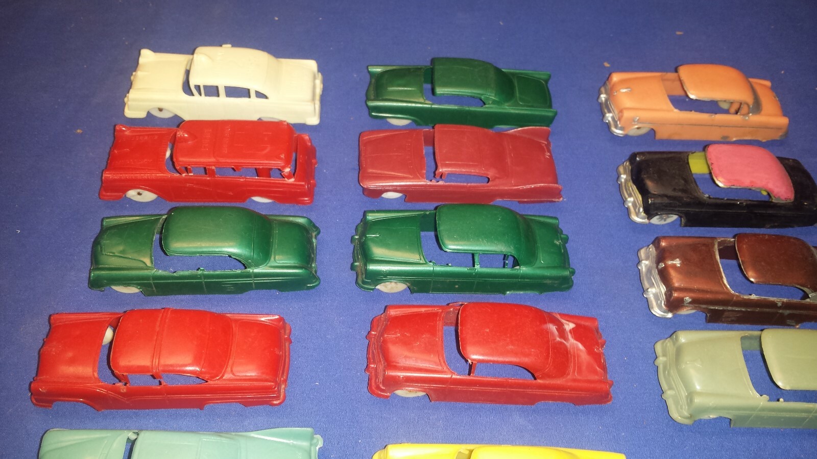 ctg Lot of 20 1950's F&F Post CEREAL PREMIUM Cars Train Layout JUNKYARD DIORAMA