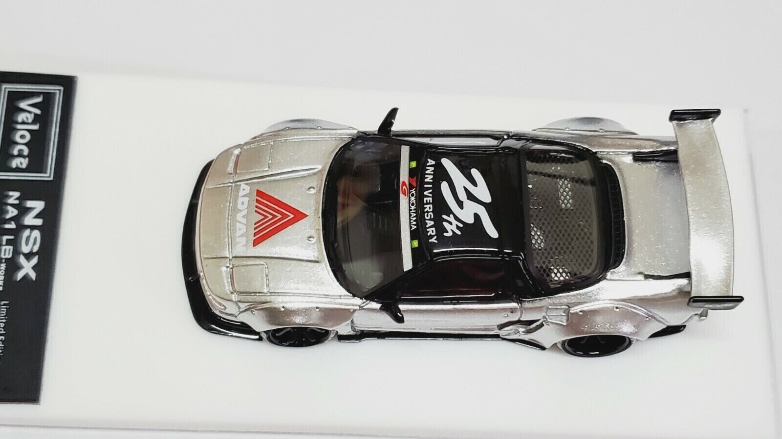 1:64 Veloce Honda NSX NA1 ADVAN Silver LB Performance LBWK 1:64 Veloce Honda NSX NA1 ADVAN Silver LB Performance LBWK