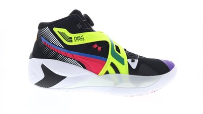 

Баскетбольный мяч Puma Disc Rebirth 19481202 мужской черный желтый синтетический спортивный, Puma Disc Rebirth