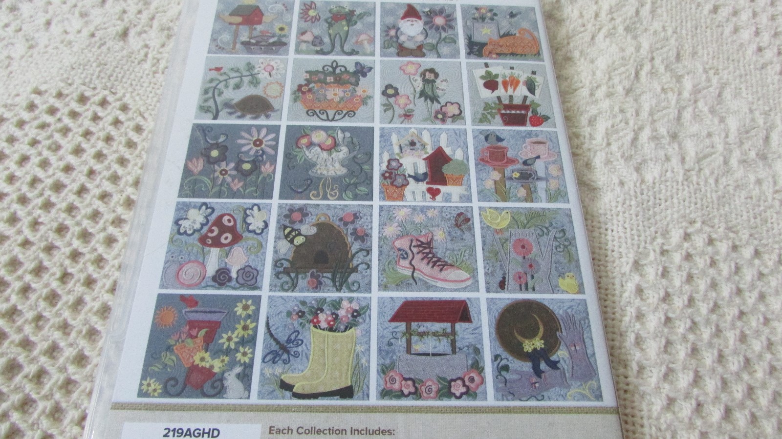 HTF Anita Goodesign TIME IN A GARDEN Embroidery Design Cd NEW SEALED FREE SHIP