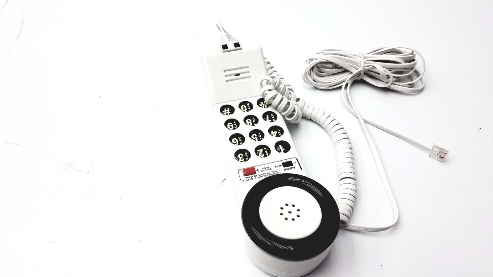 Med-Pat One-Piece Hospital Hotel Motel Phones, Model XL-88G