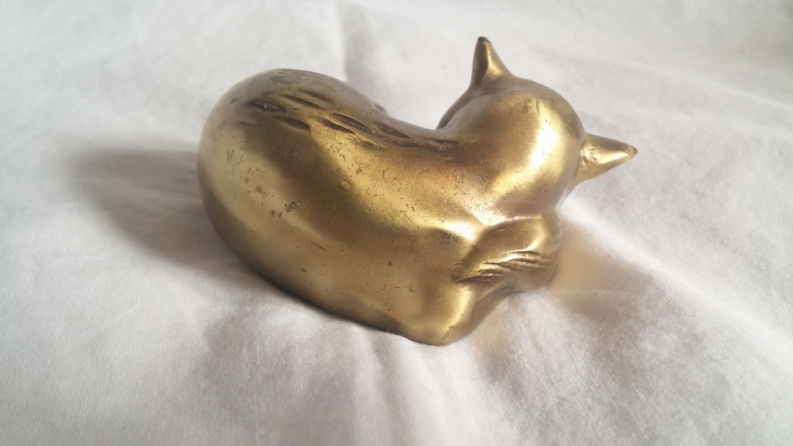 Fox Figurines Set of 2 Pewter 3 Inch Fox & Bronze Sleeping Fox Wildlife