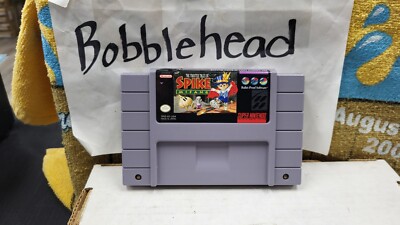 TWISTED TALES OF SPIKE MCFANG SUPER NINTENDO SNES VIDEO GAME NO BOX OR MANUAL