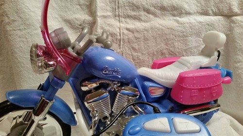 Barbie Doll Motorcycle, remote control, very good condition