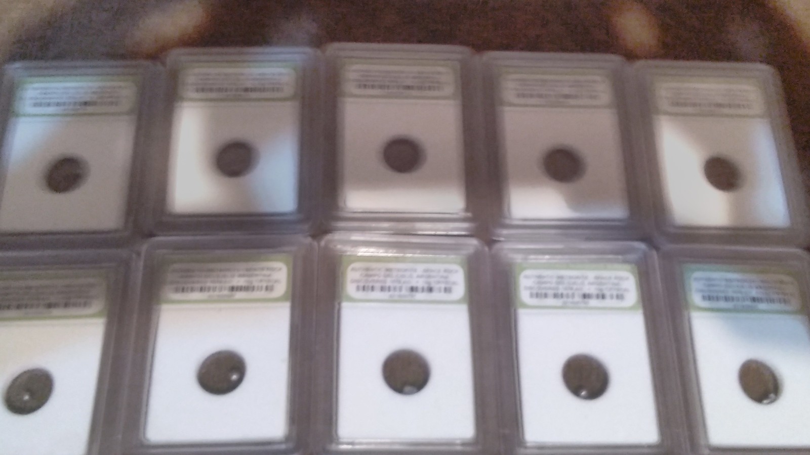 Campo del Cielo Meteorites COA get all 10