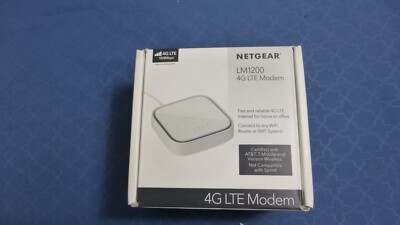 Netgear LM1200 4G LTE Broadband Modem - White