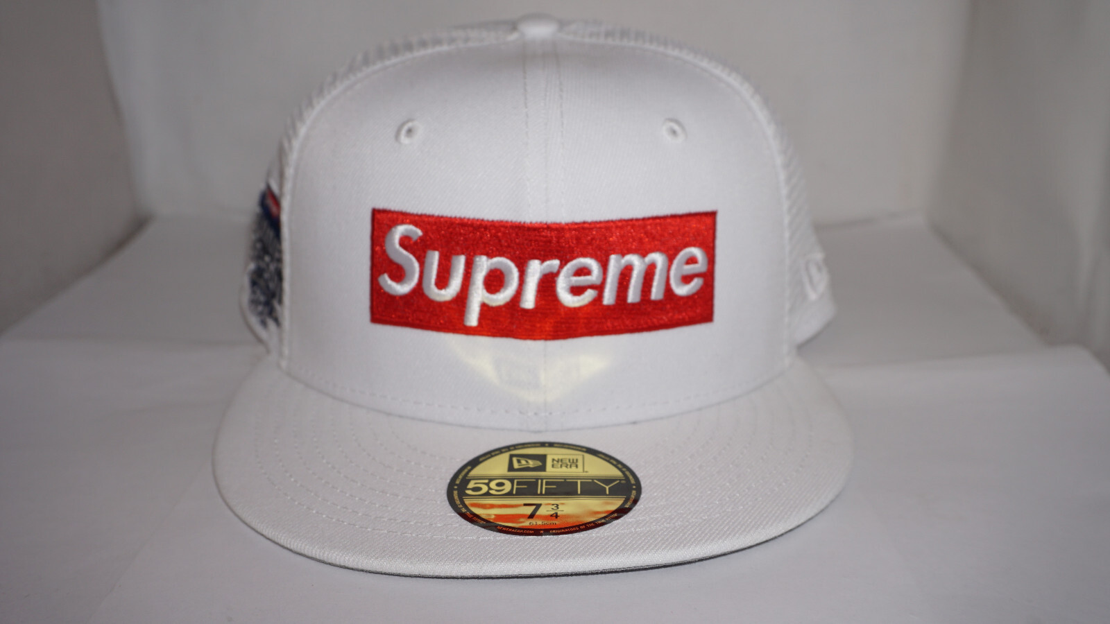 Supreme 59FIFTY メッシュキャップ 7 3/4 美品 NEW ERA×SUPREME|メッシュキャップ 黒|HARDOFFオフモール