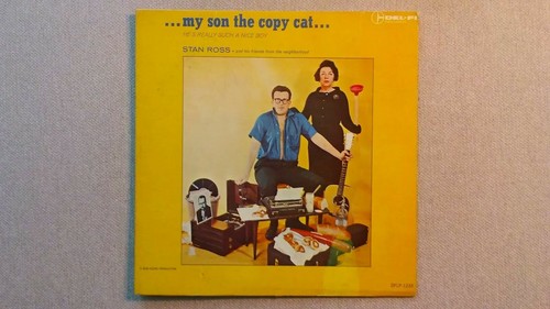 STAN ROSS My Son The Copy Cat DELFI DFLP1233 (1963) Comedy Pop Novelty LP (VG)