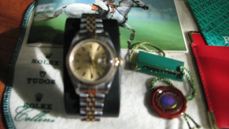 Ladies Rolex Jubilee Perpetual Oyster Datejust  Chronometer 