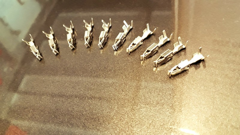 10 Cosses Femelle Clipsables Pour Broches Autos Audi / Seat / Vw Vr6 ...........