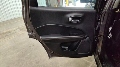 17-23 Jeep Compass OEM Rear Left Driver Interior Door Trim Panel (Black G7X9)