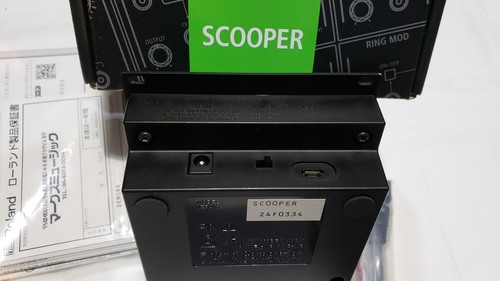 Roland Aira Scooper eurorack module effects, looper scatter filter programmable
