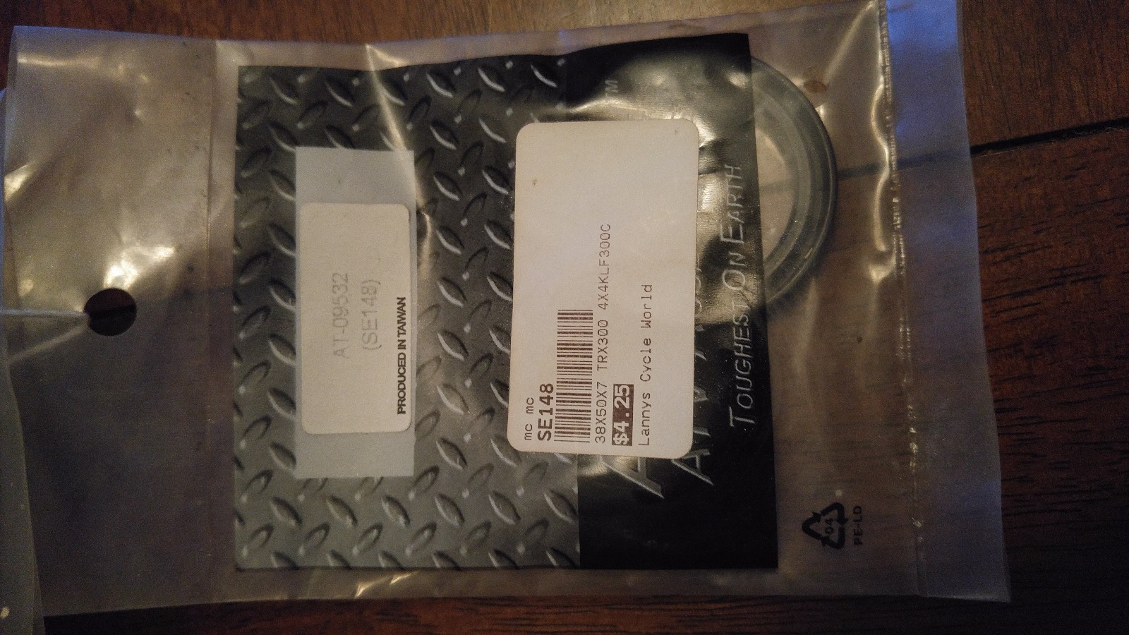 NEW ARMOR TECH AT-09532 SE148 OIL SEAL 38X50X7 TRX300 KLF300 400 (A11-S2)
