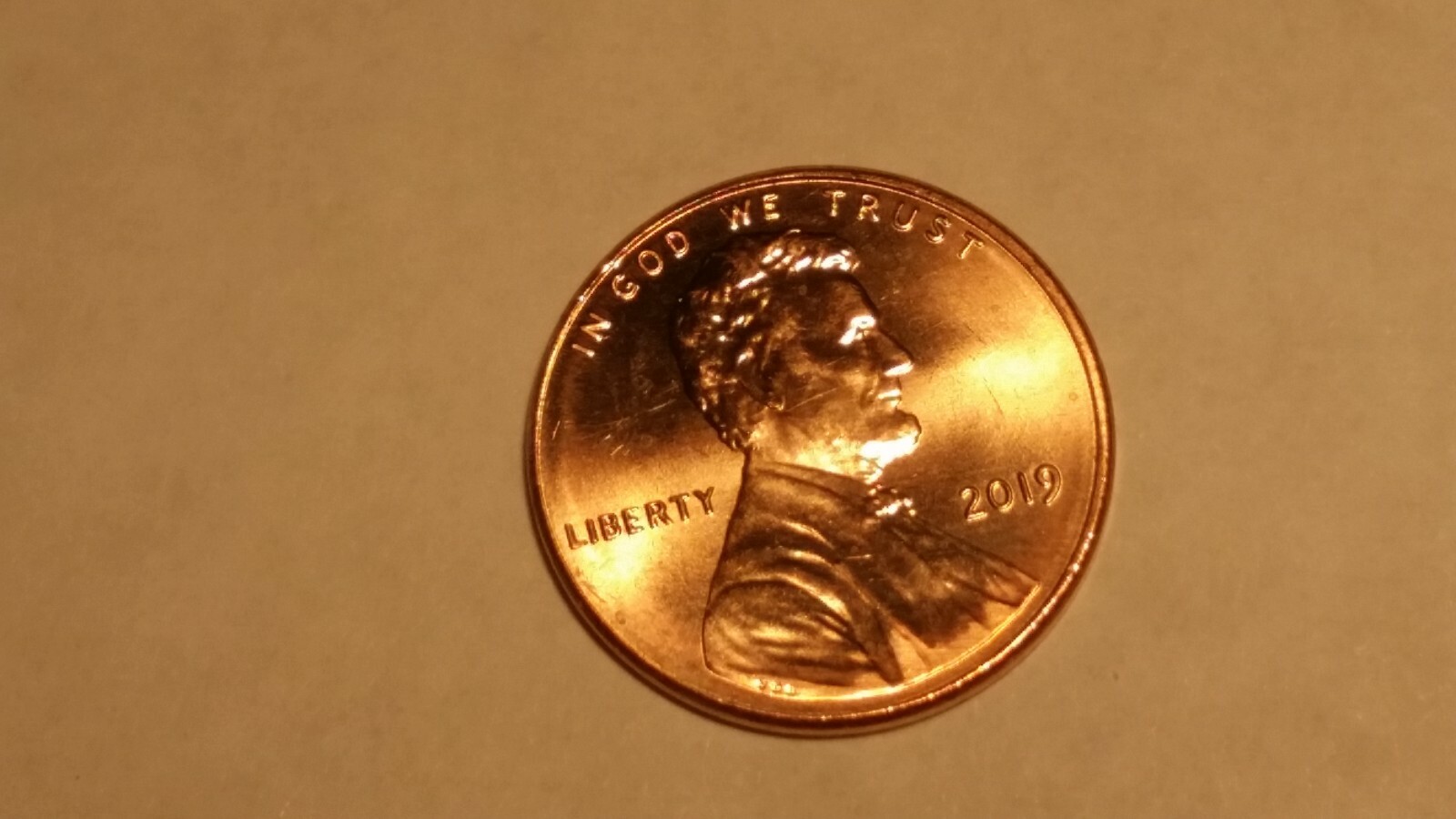 2019   LINCOLN .CENT SHIELD PENNY Philadelphia new MINT LUSTER
